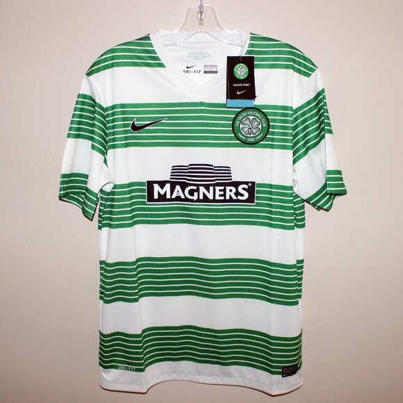 new Nike Glasgow Celtic FC 2013-15 home football shirt soccer jersey Magners - Picture 2 of 16